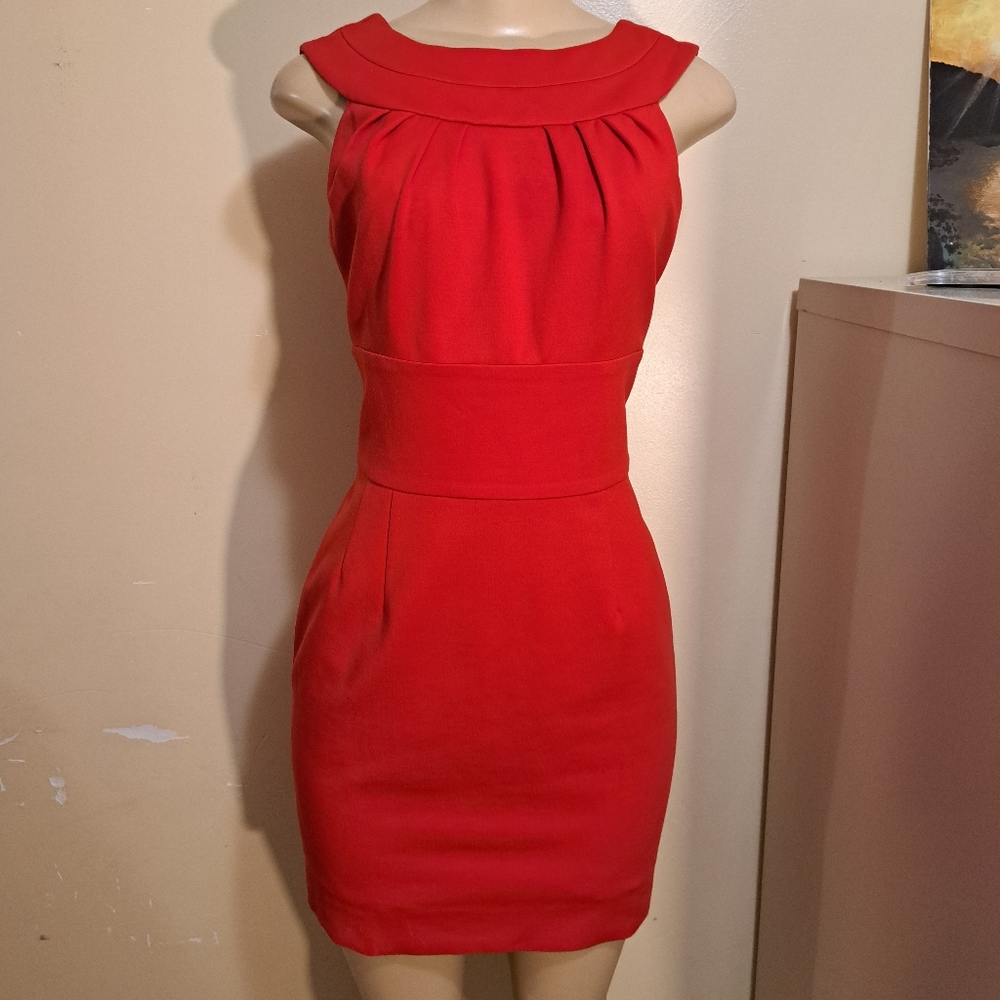 Trina Turk orange dress 8